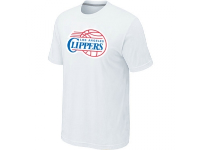 Los Angeles Clippers Big & Tall Primary Logo White T-Shirt