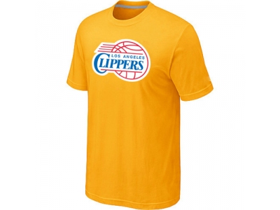 Los Angeles Clippers Big & Tall Primary Logo Yellow T-Shirt