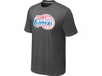 Los Angeles Clippers Big & Tall Primary Logo D.Grey T-Shirt