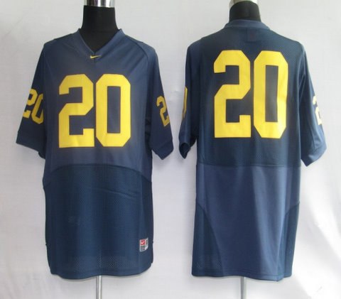 ncaa jerseys 20# blue jersey