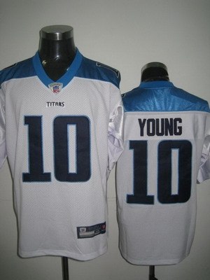 tennessee titans 10 vince young white jerseys