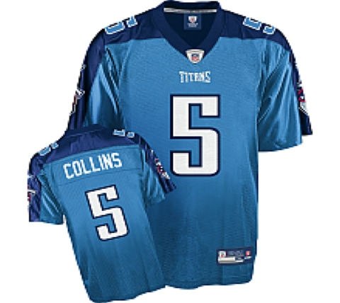 tennessee titans 5 collins lt blue