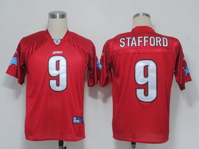 nfl jerseys detroit lions 9 matthew stafford red jerseys