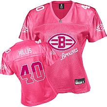 NFL women jerseys cleveland browns 40 hillis pink