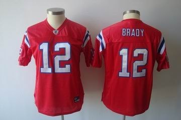 2011 women team jersey new england patriots 12 tom brady red jerseys