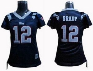 women new england patriots 12 tom brady jerseys blue