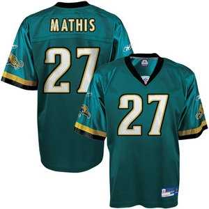 jacksonville jaguars 27 rashean mathis green jersey