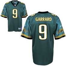 jacksonville jaguars #9 david garrard green jersey