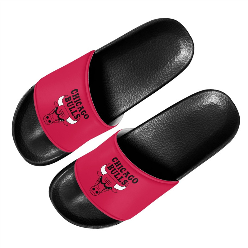 Men's Chicago Bulls Flip Flops 002