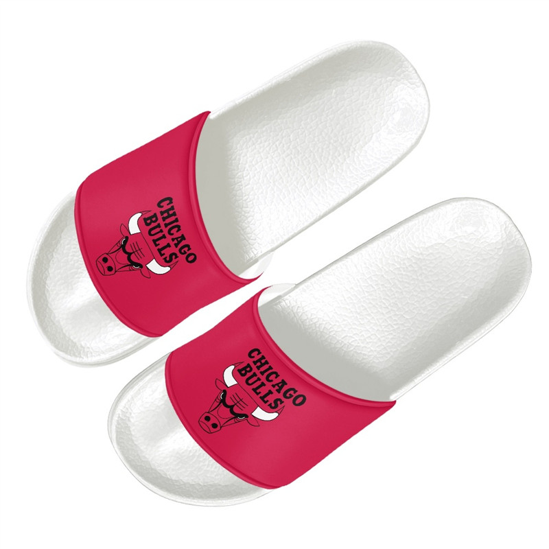 Women's Chicago Bulls Flip Flops 001