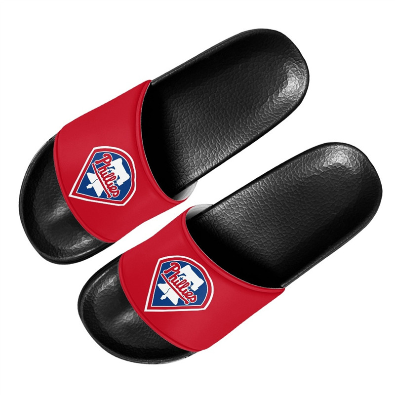 Men's Philadelphia Phillies Flip Flops 002