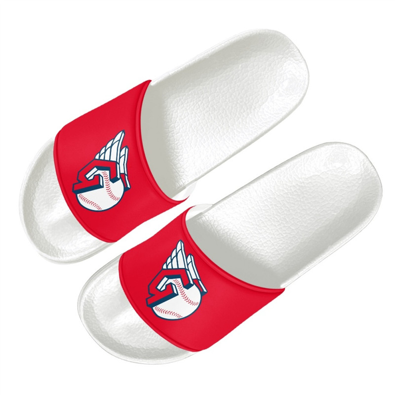 Men's Cleveland Guardians Flip Flops 001