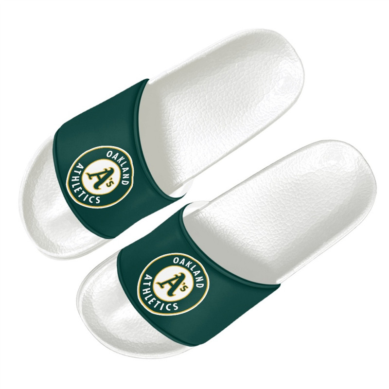 Men's Oakland Athletics Flip Flops 001