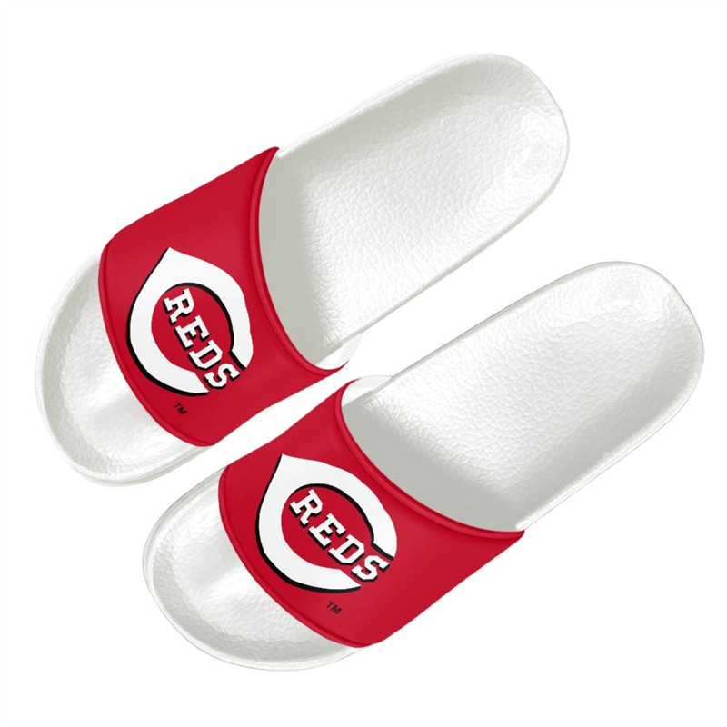 Men's Cincinnati Reds Flip Flops 001