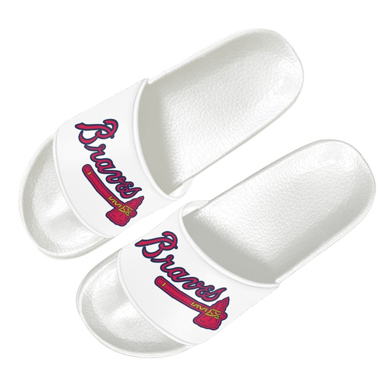 Men's Atlanta Braves Flip Flops 001