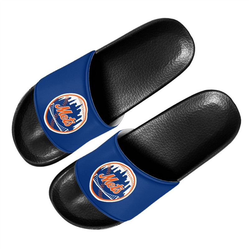 Men's New York Mets Flip Flops 002