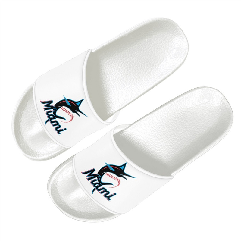 Men's Miami Marlins Flip Flops 001