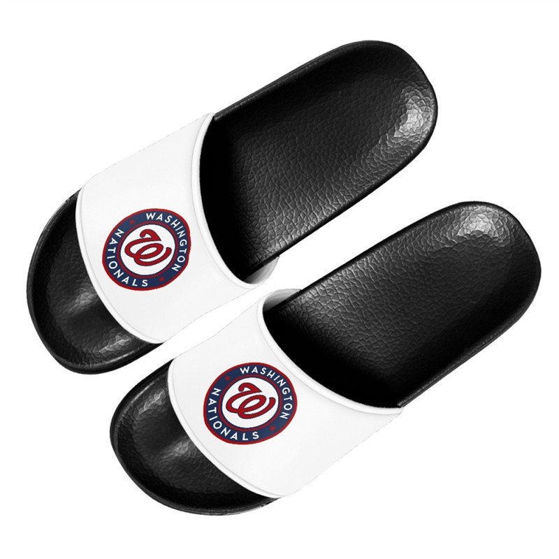 Women's Washington Nationals Flip Flops 002