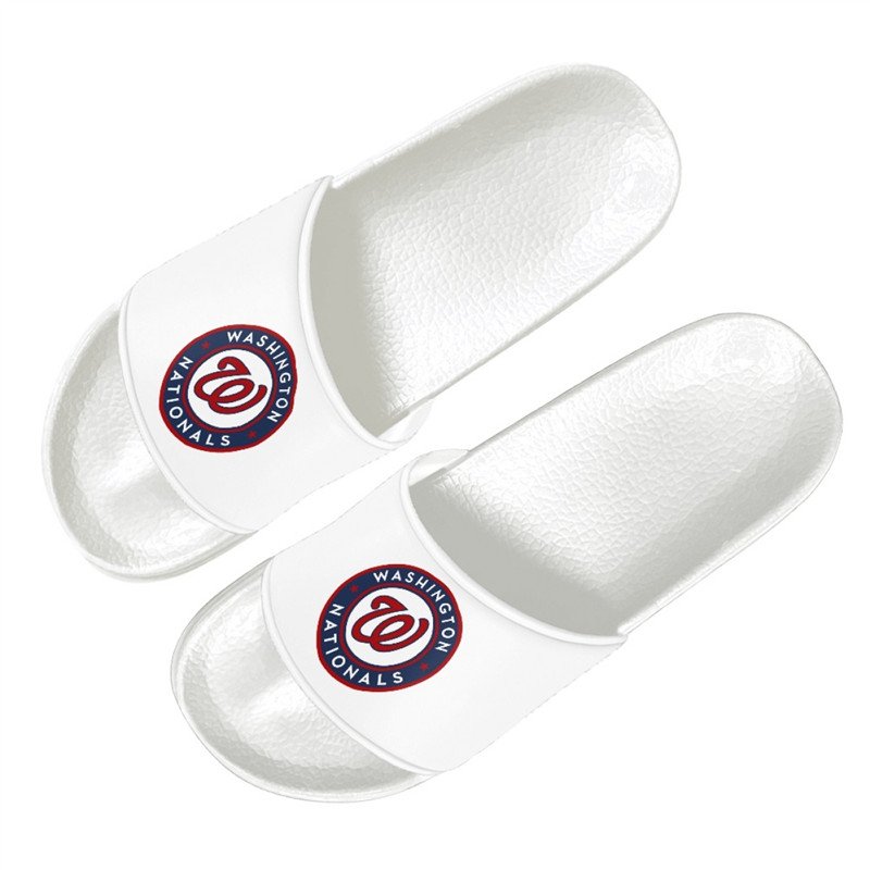 Women's Washington Nationals Flip Flops 001