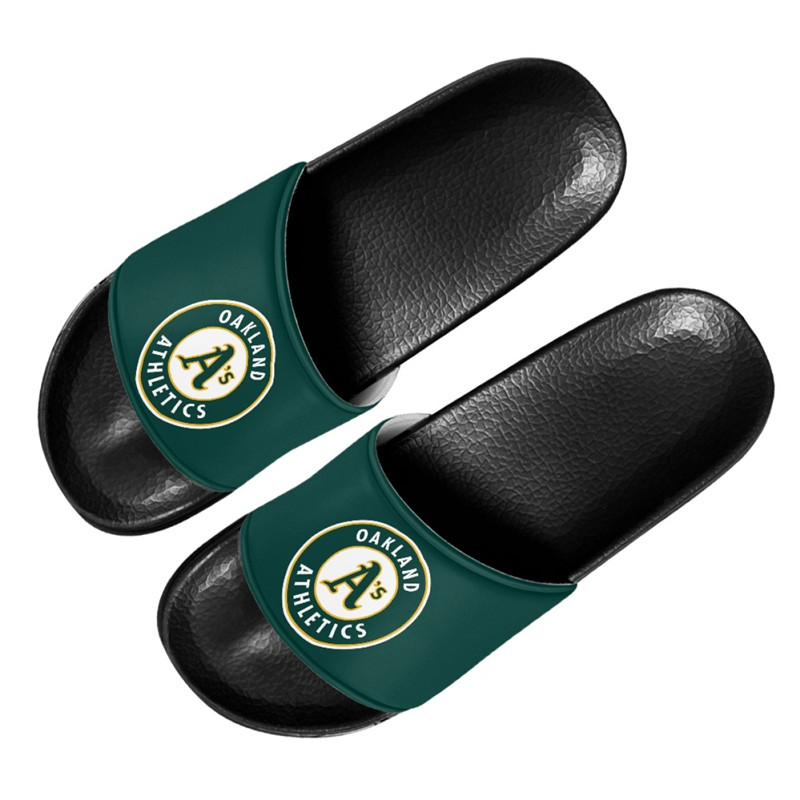 Women's Oakland Athletics Flip Flops 002