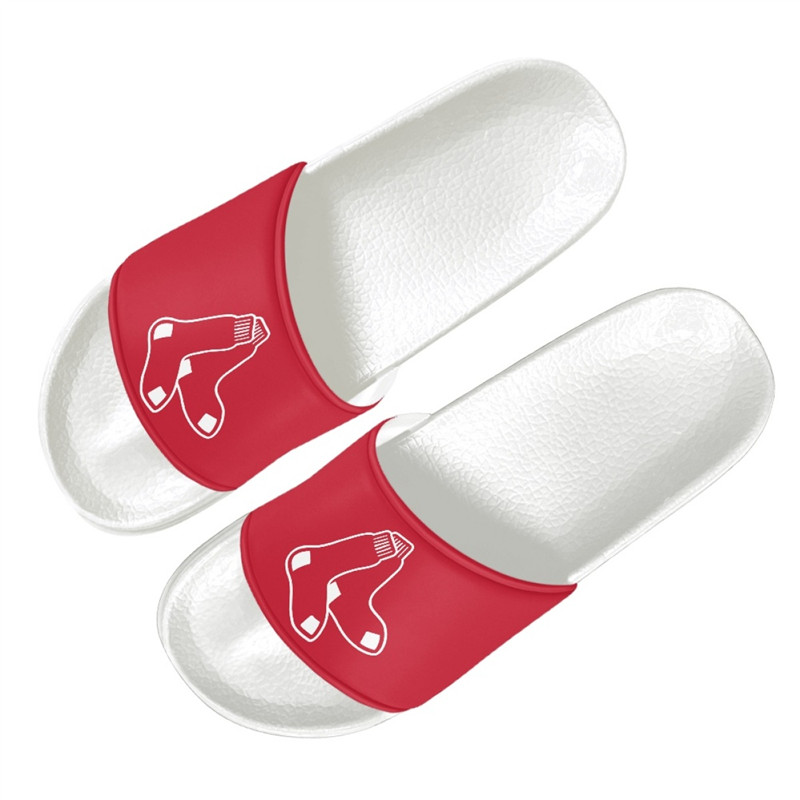 Women's Boston Red Sox Flip Flops 001