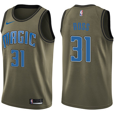 Nike Magic #31 Terrence Ross Green Salute to Service NBA Swingman Jersey