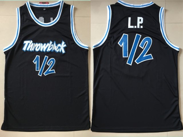 Magic 12 Penny Hardaway Black Throwback Jersey