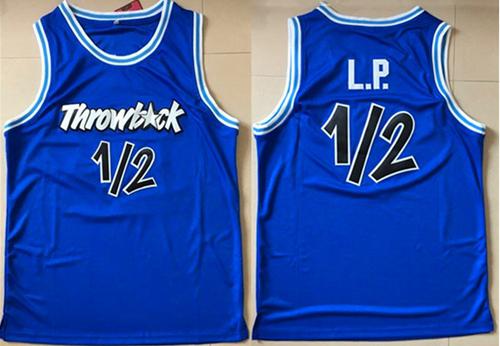 Magic #1 Penny Hardaway Blue Lil Penny 1-2 Throwback Stitched NBA Jersey