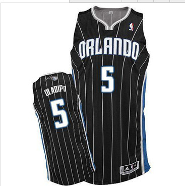 Orlando Magic #5 Victor Oladipo Black Revolution 30 Stitched NBA Jersey