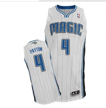 Orlando Magic #4 Elfrid Payton White Revolution 30 Stitched NBA Jersey