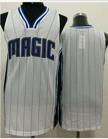 Orlando Magic Blank White Revolution 30 Stitched NBA Jersey