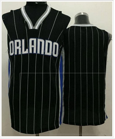 Orlando Magic Blank Black Revolution 30 Stitched NBA Jersey