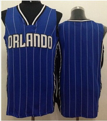 Revolution 30 Orlando Magic Blank Blue Stitched NBA Jersey