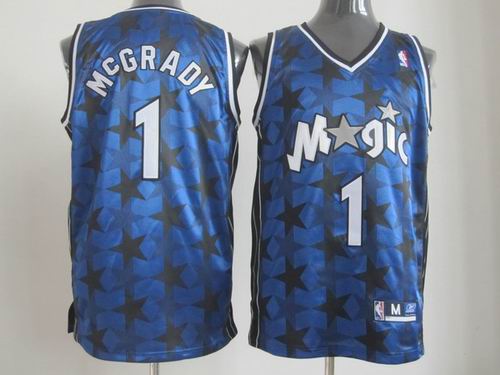 Orlando Magic 1 Tracy McGrady white Throwback Jersey