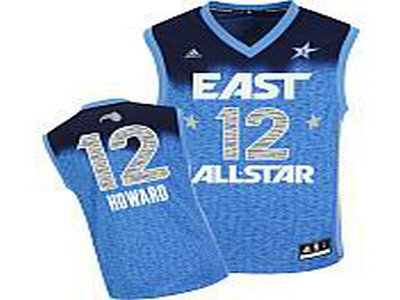 Orlando Magic 12 Dwight Howard All-Star 2012 Eastern Blue jerseys