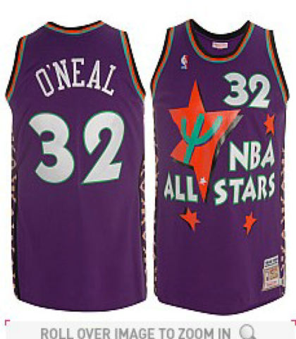 Mitchell Ness Orlando Magic Shaquille O Neal 1994-95