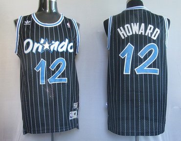 NBA Jerseys Orlando Maglc 12# HOWARD Black[Swingmin