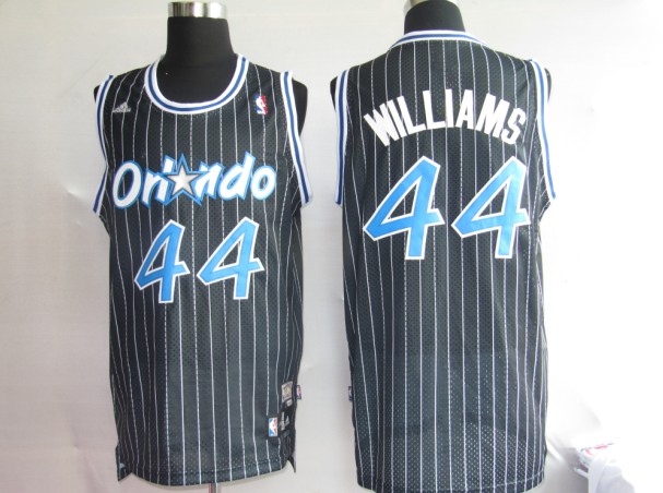 NBA Jersey Orlando Magic 44# WILLIAMS Black strip