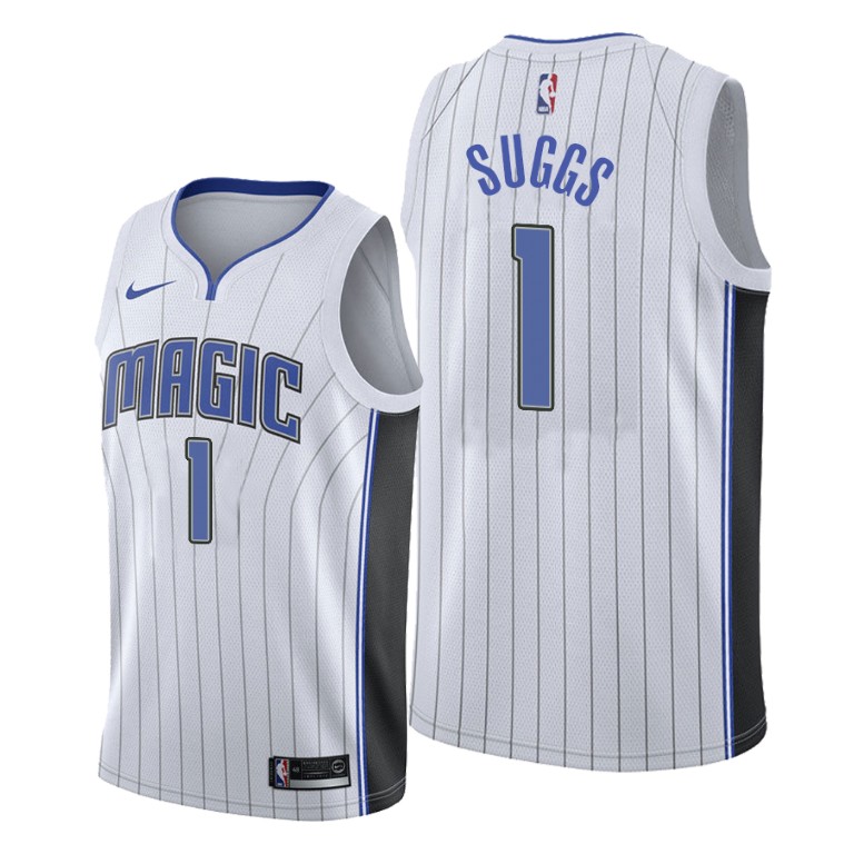 Orlando Magic #1 Jalen Suggs 2018-19 Association Edition White NBA Jersey