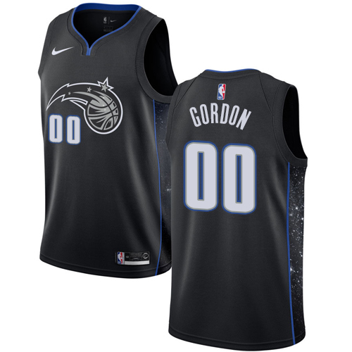 Nike Magic #00 Aaron Gordon Black NBA Swingman City Edition 2018 19 Jersey