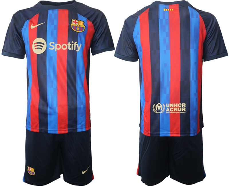 2022-23 Men's Barcelona Home Blank Jersey