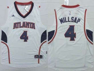 Revolution 30 Atlanta Hawks #4 Paul Millsap White Stitched NBA Jersey