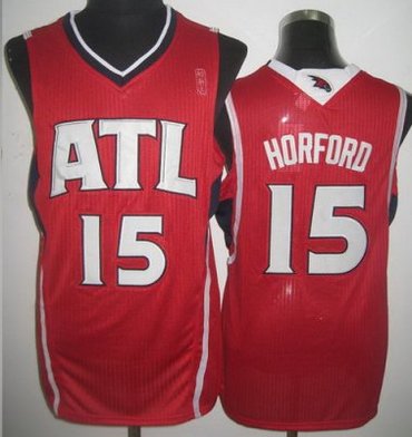 Atlanta Hawks 15 Al Horford Red Revolution 30 NBA Jerseys