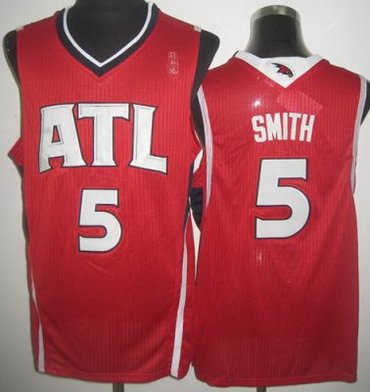 Atlanta Hawks 5 Josh Smith Red Revolution 30 NBA Jerseys