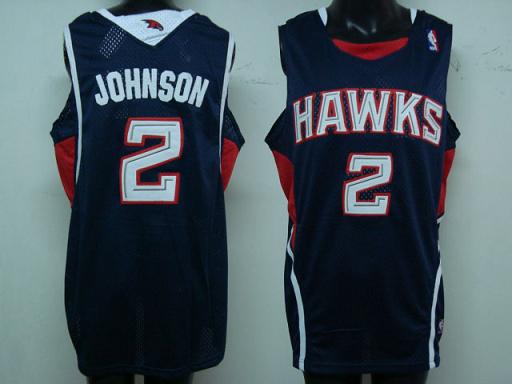 Atlanta Hawks #2 Johnson Swingman Road Jersey