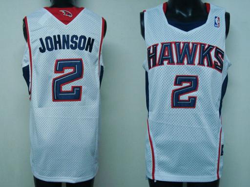 Atlanta Hawks #2 Johnson Swingman Home Jersey