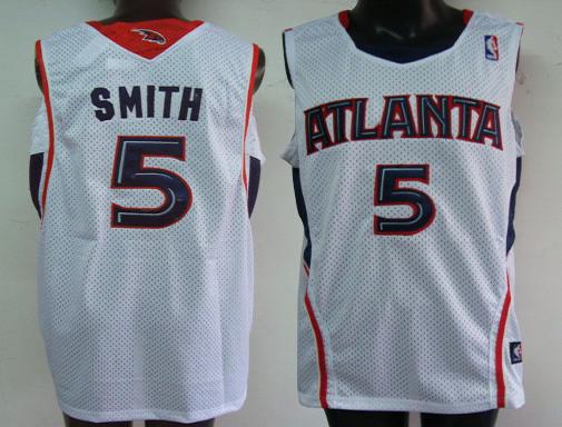 Atlanta Hawks #5 Smith Swingman Home Jersey