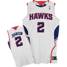 Atlanta Hawks 2 Joe Johnson Home Jersey