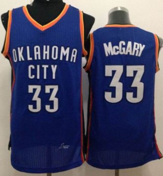 Revolution 30 Oklahoma City Thunder #33 Mitch McGary Blue Stitched NBA Jersey