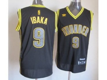 NBA Oklahoma City Thunder #9 ibaka black(2013 new)